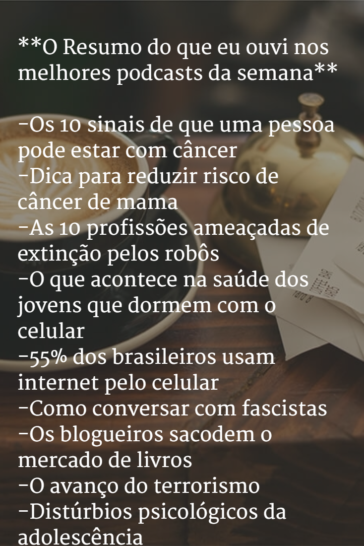 resumo blogs 16 set